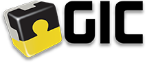 Logo de GIC - solution impression et finition
